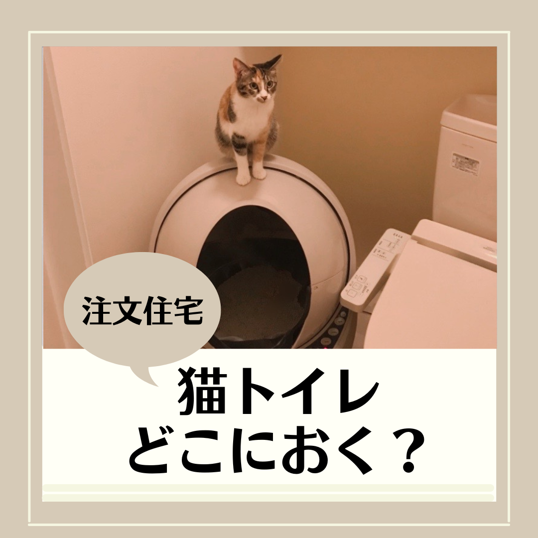 注文住宅：猫トイレ置き場どうする？ | まだらハウス